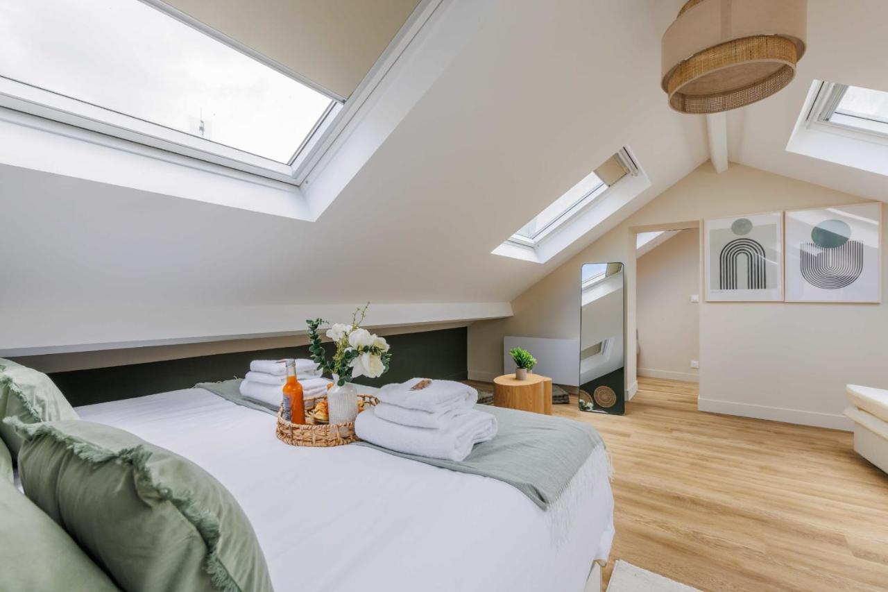 Апартаменты Charming Appart Duplex 7P2Br Le Marais Париж Экстерьер фото
