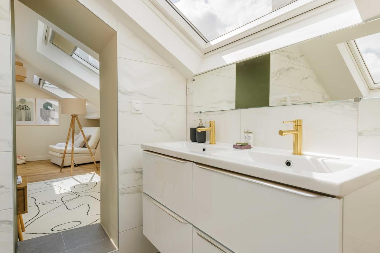 Апартаменты Charming Appart Duplex 7P2Br Le Marais Париж Экстерьер фото